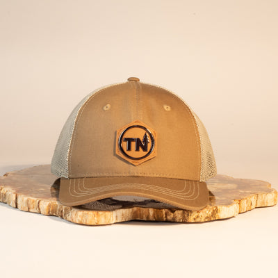 Khaki- TRUEENORTH Metal Logo